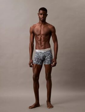 Boxer Brief elástico de microfibra cepillada
