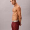 Boxer Brief elástico de microfibra cepillada
