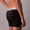 Boxer Brief elástico de microfibra cepillada
