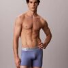 Boxer Brief elástico de microfibra color acero