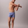 Boxer Brief elástico de microfibra color acero