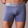 Boxer Brief elástico de microfibra color acero