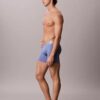 Boxer Brief elástico de microfibra color acero