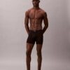 Boxer Brief elástico de microfibra con monograma gráfico Boxer Brief elástico de microfibra con monograma gráfico