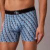 Boxer Brief elástico de microfibra con monograma gráfico
