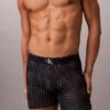 Boxer Brief elástico de microfibra con monograma gráfico