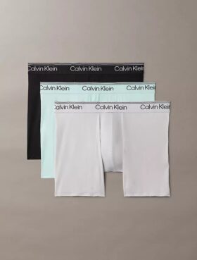 Boxer Briefs ajustados de microfibra, paquete de 3