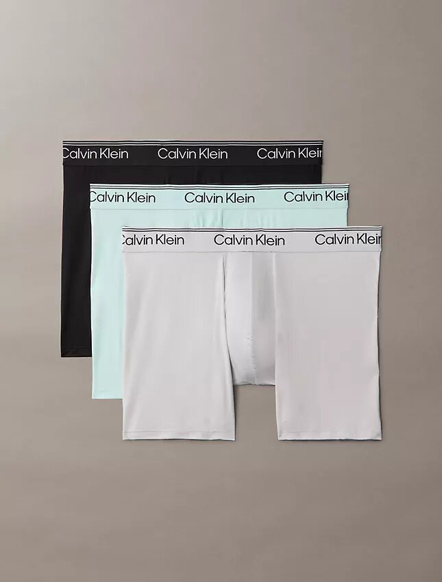 Boxer Briefs ajustados de microfibra, paquete de 3 Boxer Briefs ajustados de microfibra, paquete de 3