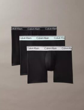 Boxer Briefs ajustados de microfibra, paquete de 3