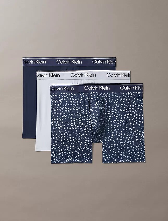Boxer Briefs ajustados de microfibra, paquete de 3 Boxer Briefs ajustados de microfibra, paquete de 3