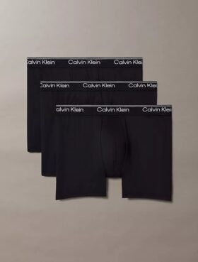 Boxer Briefs ajustados de microfibra, paquete de 3