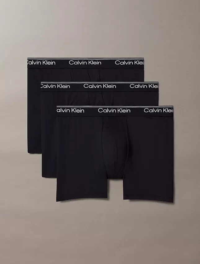 Boxer Briefs ajustados de microfibra, paquete de 3 Boxer Briefs ajustados de microfibra, paquete de 3