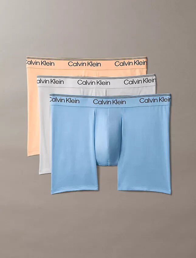 Boxer Briefs ajustados de microfibra, paquete de 3 Boxer Briefs ajustados de microfibra, paquete de 3