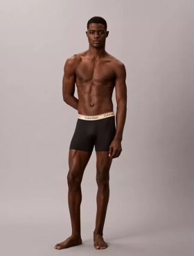 Boxer Briefs ajustados de microfibra, paquete de 3