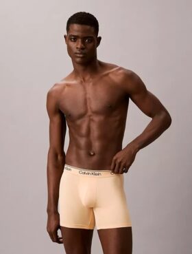Boxer Briefs ajustados de microfibra, paquete de 3