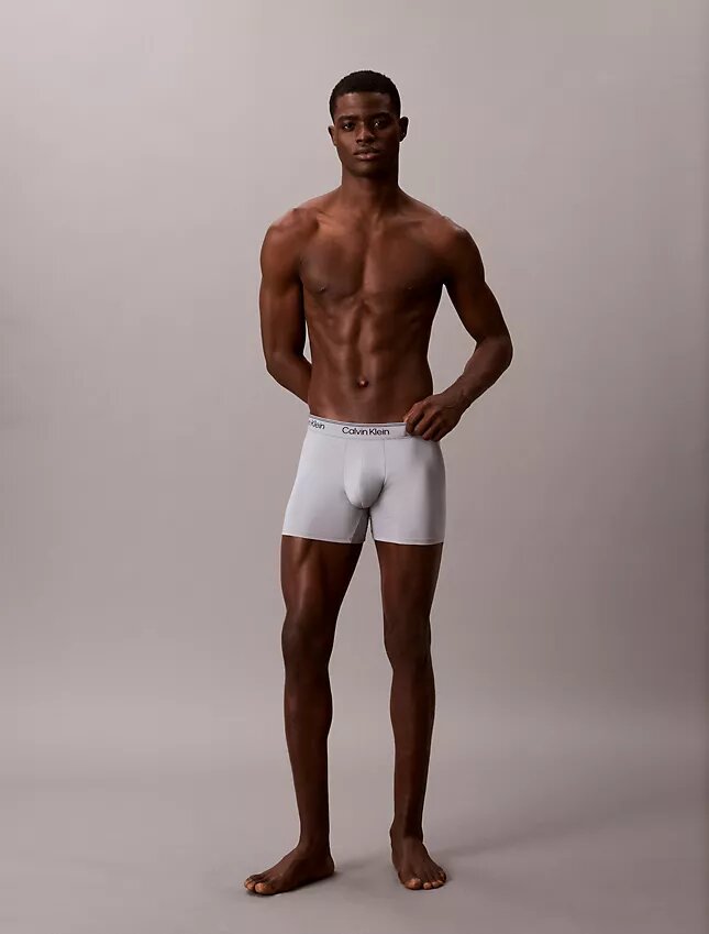 Boxer Briefs ajustados de microfibra, paquete de 3 Boxer Briefs ajustados de microfibra, paquete de 3