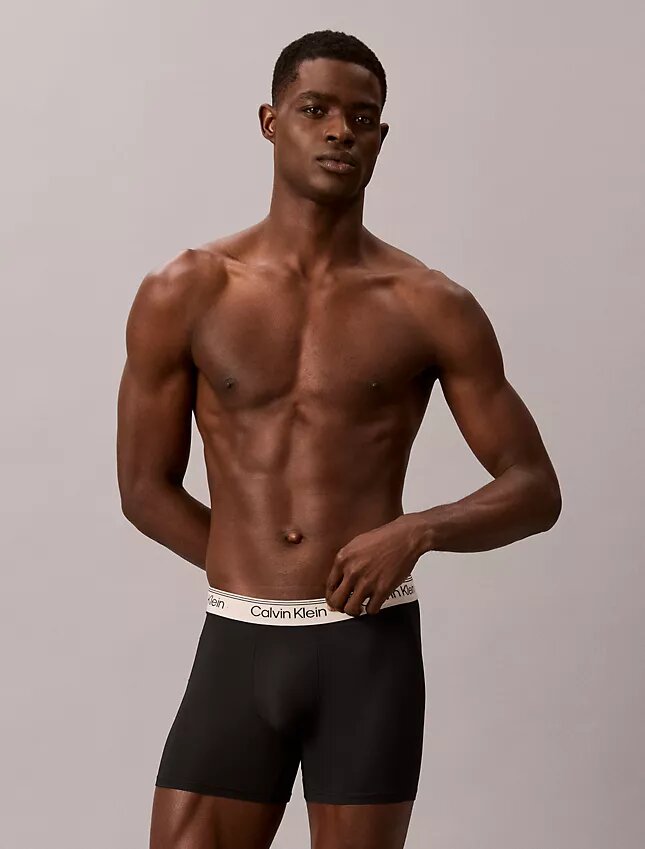 Boxer Briefs ajustados de microfibra, paquete de 3 Boxer Briefs ajustados de microfibra, paquete de 3