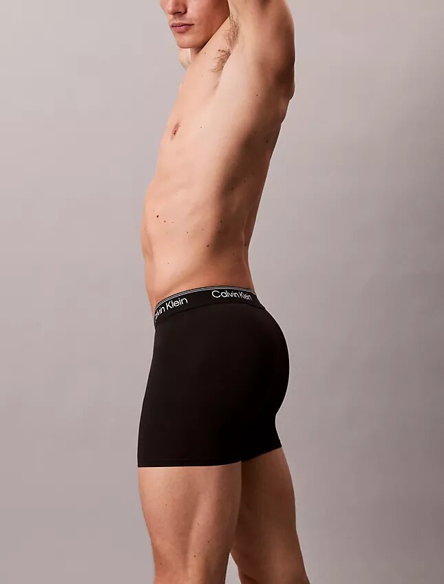 Boxer Briefs ajustados de microfibra, paquete de 3 Boxer Briefs ajustados de microfibra, paquete de 3