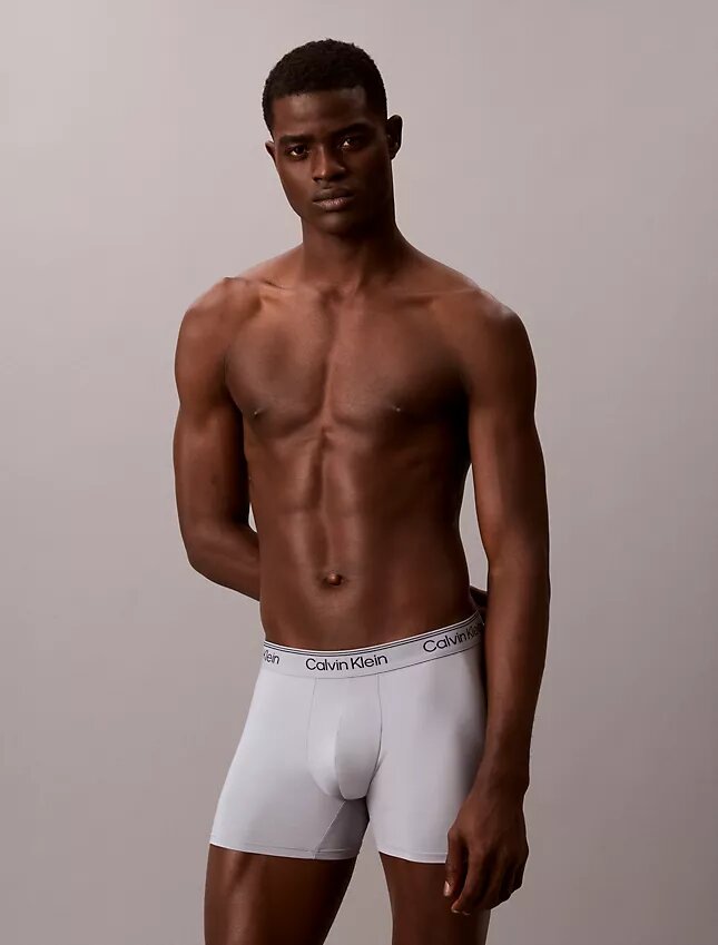 Boxer Briefs ajustados de microfibra, paquete de 3 Boxer Briefs ajustados de microfibra, paquete de 3