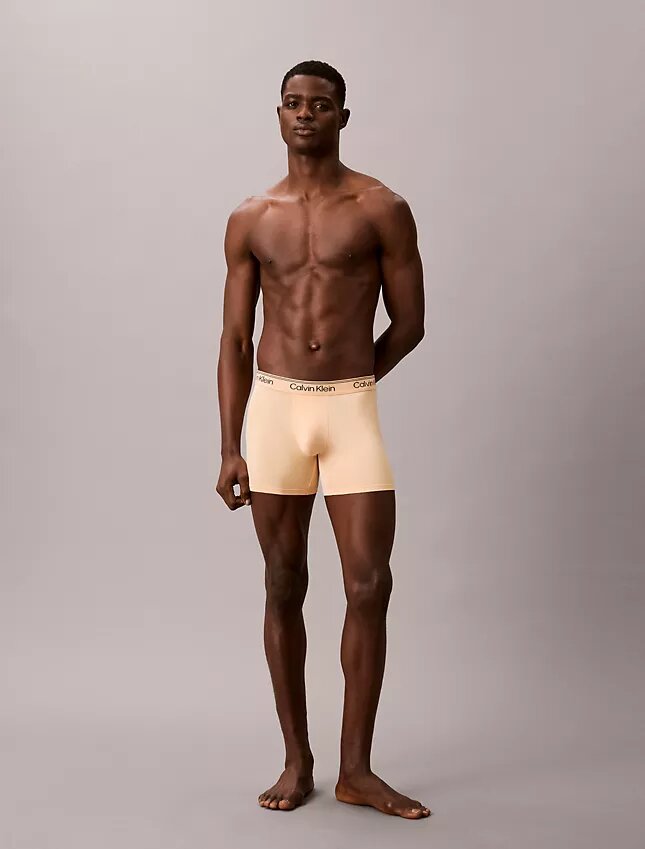 Boxer Briefs ajustados de microfibra, paquete de 3 Boxer Briefs ajustados de microfibra, paquete de 3