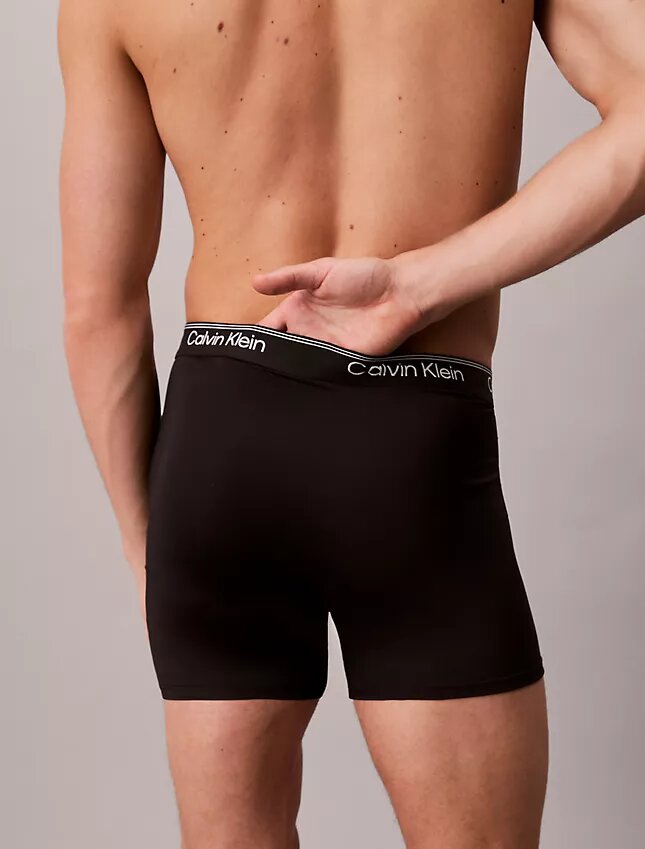 Boxer Briefs ajustados de microfibra, paquete de 3 Boxer Briefs ajustados de microfibra, paquete de 3