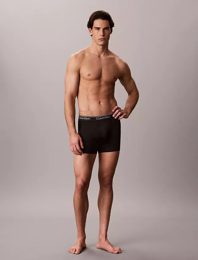 Boxer Briefs ajustados de microfibra, paquete de 3 Boxer Briefs ajustados de microfibra, paquete de 3