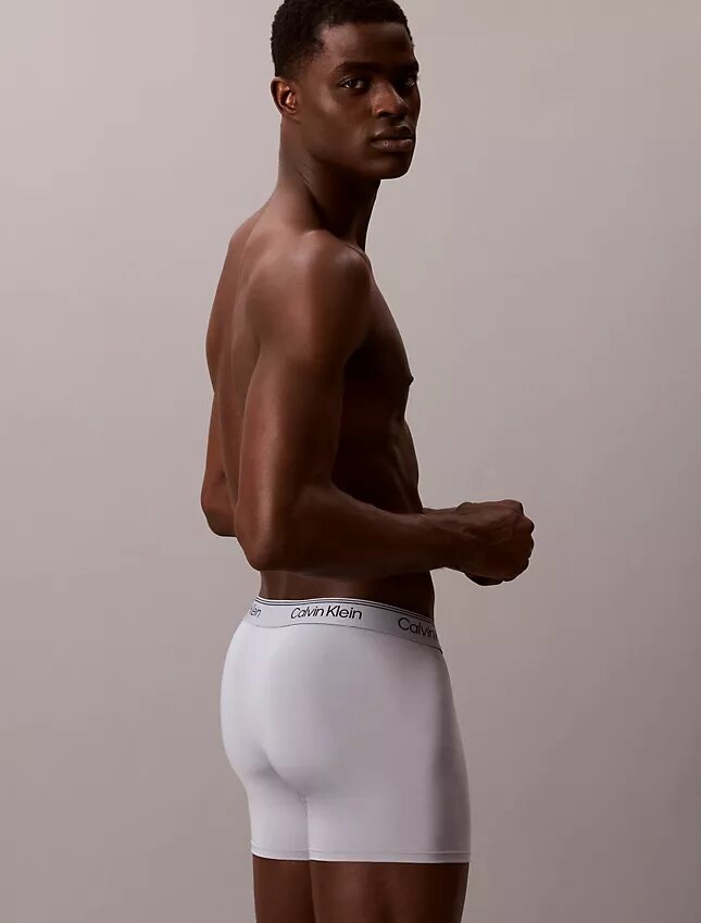 Boxer Briefs ajustados de microfibra, paquete de 3 Boxer Briefs ajustados de microfibra, paquete de 3