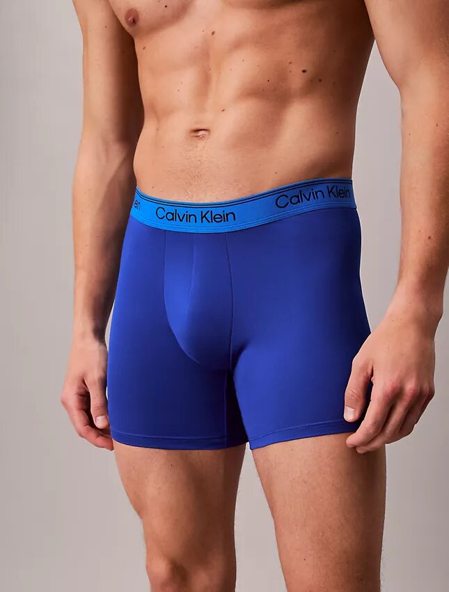 Boxer Briefs ajustados de microfibra, paquete de 3 Boxer Briefs ajustados de microfibra, paquete de 3