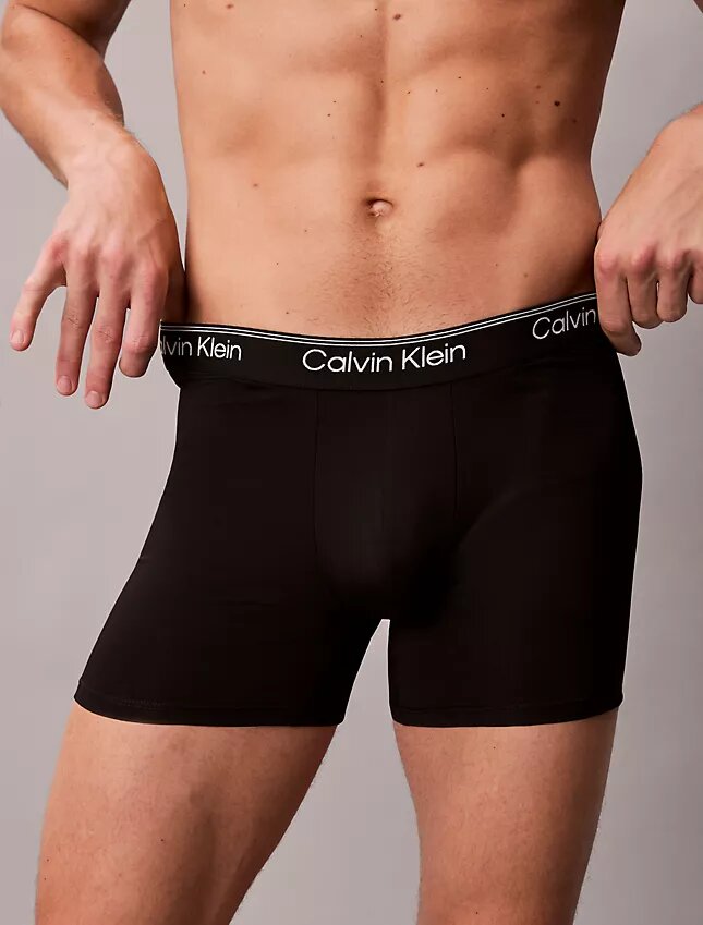 Boxer Briefs ajustados de microfibra, paquete de 3 Boxer Briefs ajustados de microfibra, paquete de 3