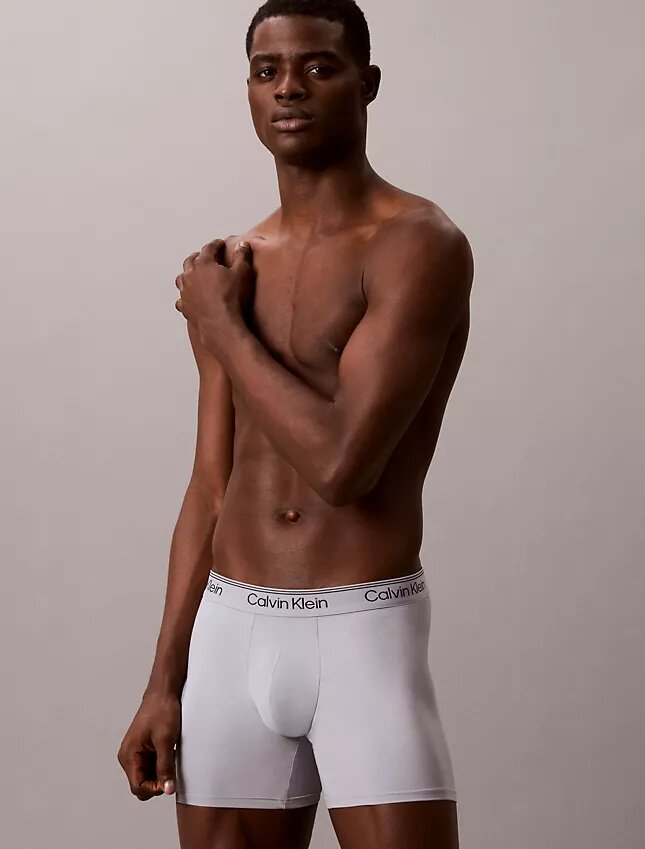 Boxer Briefs ajustados de microfibra, paquete de 3 Boxer Briefs ajustados de microfibra, paquete de 3