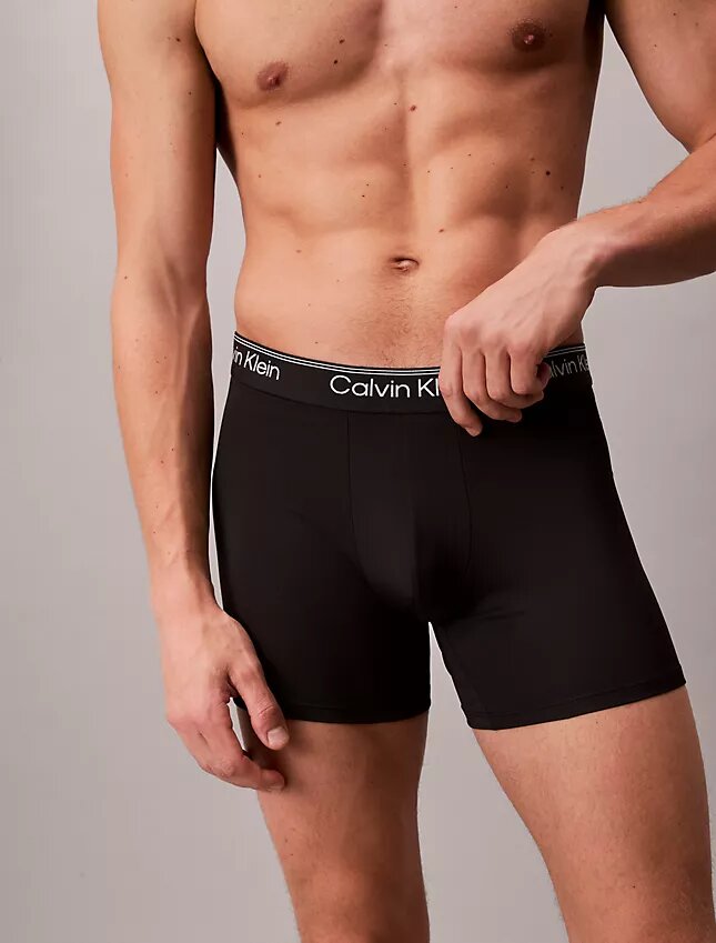 Boxer Briefs ajustados de microfibra, paquete de 3 Boxer Briefs ajustados de microfibra, paquete de 3