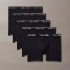 Boxer Briefs ajustados de microfibra, paquete de 5 Boxer Briefs ajustados de microfibra, paquete de 5