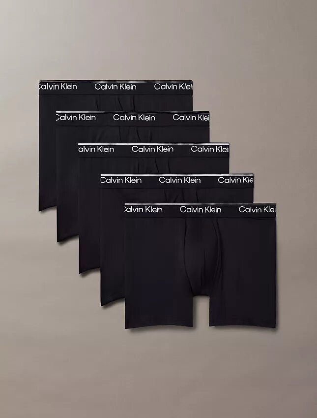 Boxer Briefs ajustados de microfibra, paquete de 5 Boxer Briefs ajustados de microfibra, paquete de 5