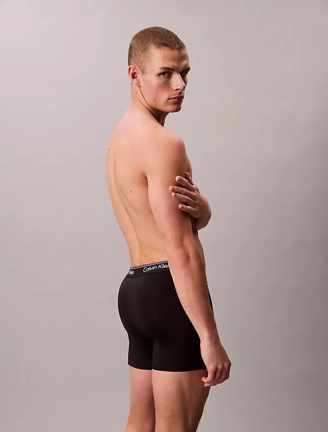 Boxer Briefs ajustados de microfibra, paquete de 5 Boxer Briefs ajustados de microfibra, paquete de 5