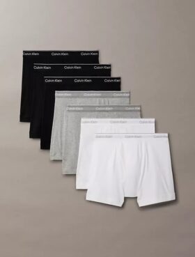 Boxer Briefs clásicos de algodón, paquete de 7
