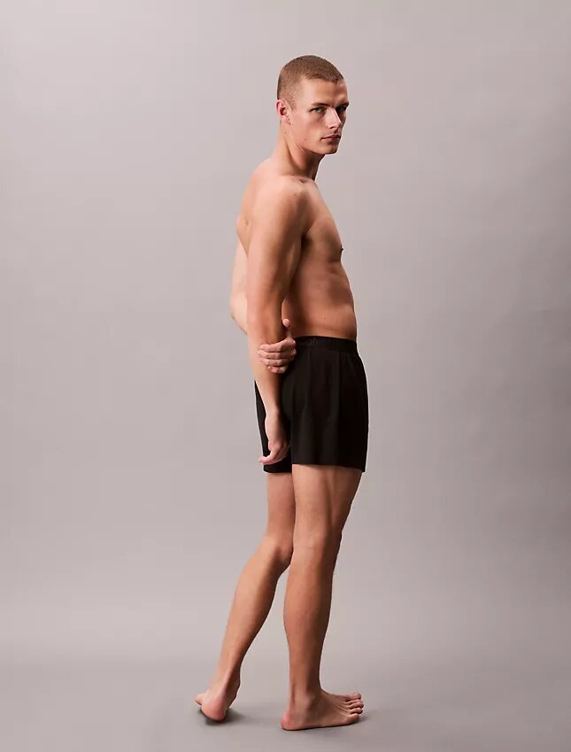Boxer de punto fino CK Black Lounge Boxer de punto fino CK Black Lounge