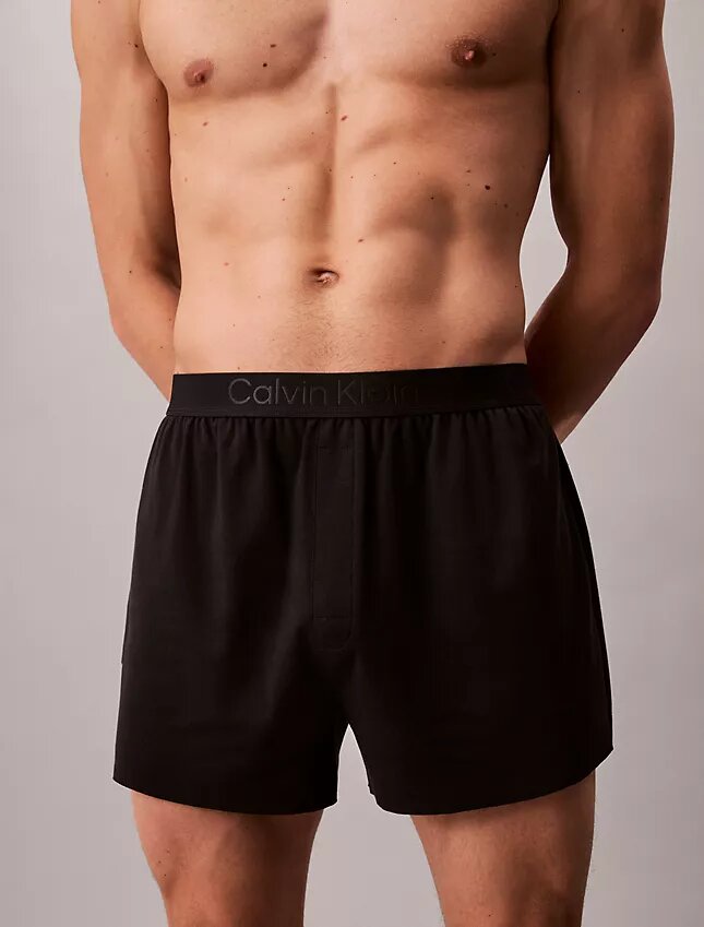 Boxer de punto fino CK Black Lounge Boxer de punto fino CK Black Lounge