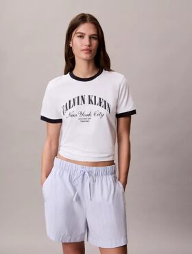 Boxers de popelín de algodón a rayas