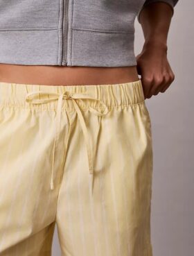 Boxers de popelín de algodón a rayas