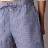 Boxers de popelín de algodón a rayas