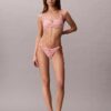 Braguita de bikini con lazo lateral y monograma gráfico Braguita de bikini con lazo lateral y monograma gráfico