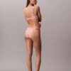Braguita de bikini con lazo lateral y monograma gráfico Braguita de bikini con lazo lateral y monograma gráfico