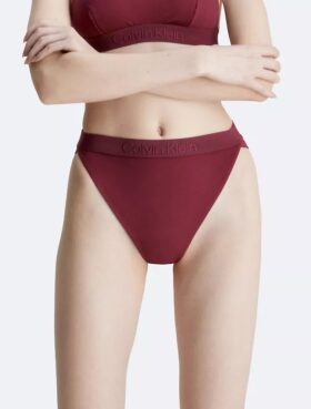 Braguita de bikini de cintura alta en tonos similares