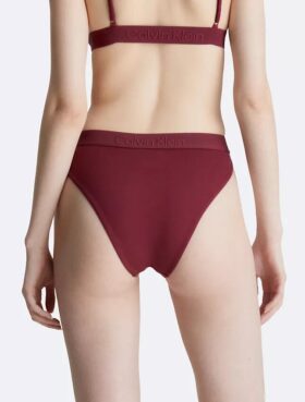 Braguita de bikini de cintura alta en tonos similares
