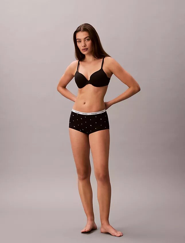 Braguitas tipo boyshort con logotipo icónico Braguitas tipo boyshort con logotipo icónico