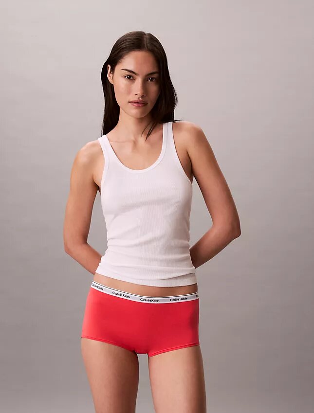 Braguitas tipo boyshort con logotipo icónico Braguitas tipo boyshort con logotipo icónico
