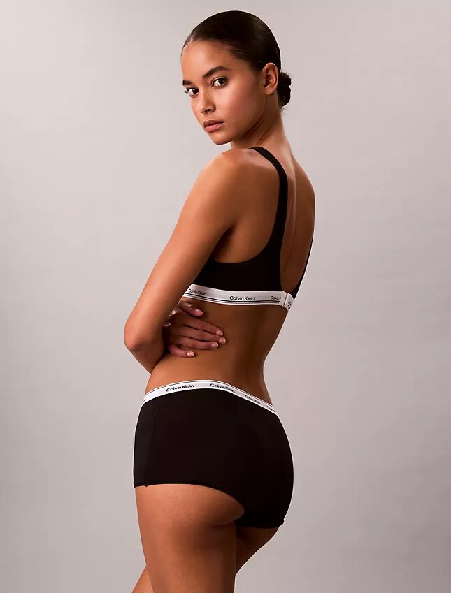 Braguitas tipo boyshort con logotipo icónico Braguitas tipo boyshort con logotipo icónico