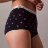 Braguitas tipo boyshort con logotipo icónico Braguitas tipo boyshort con logotipo icónico