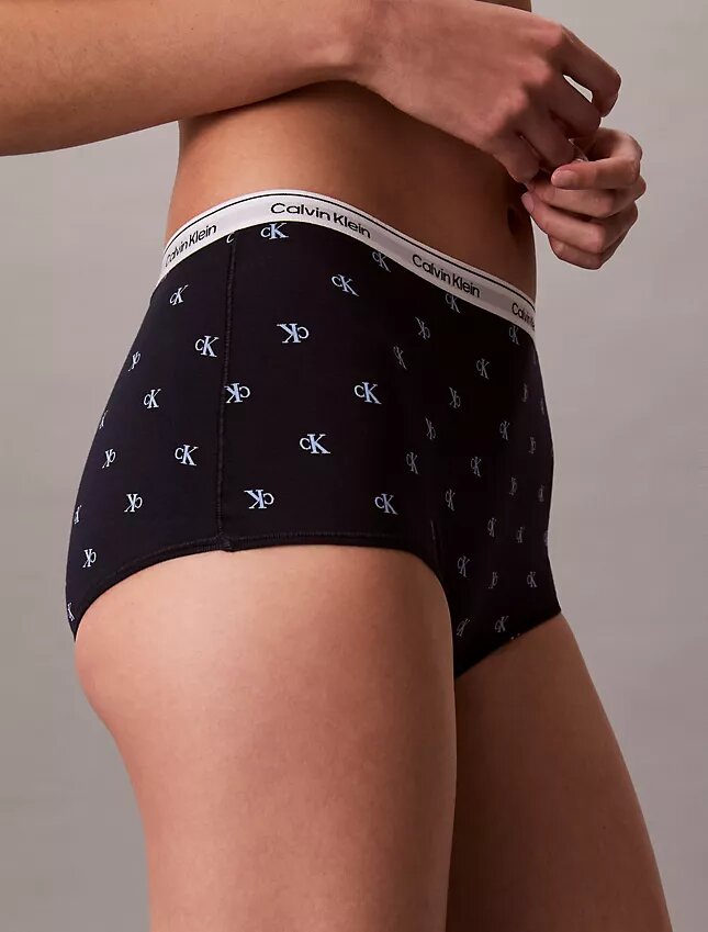Braguitas tipo boyshort con logotipo icónico Braguitas tipo boyshort con logotipo icónico