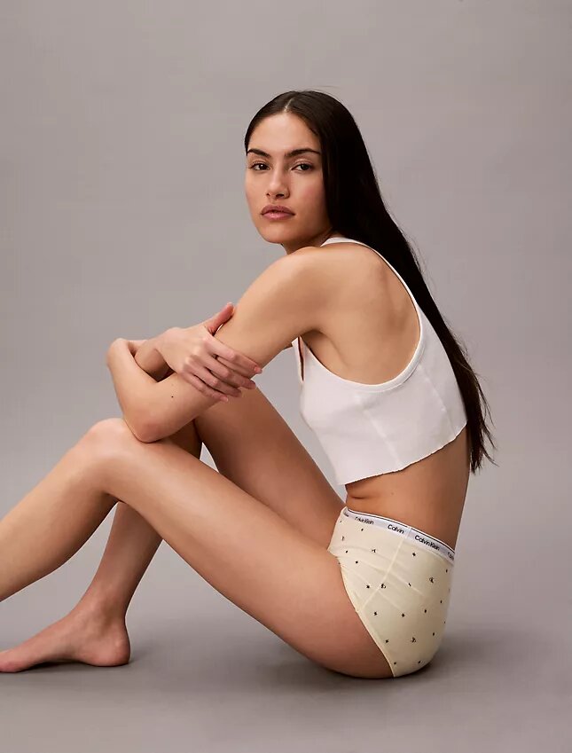 Braguitas tipo boyshort con logotipo icónico Braguitas tipo boyshort con logotipo icónico